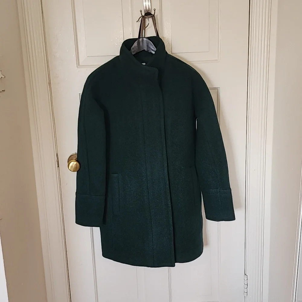 NEW! J. Crew City Coat Sz 0 - Picture 3 of 6